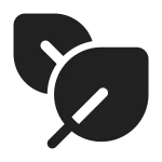 Leaf Two SVG Icon